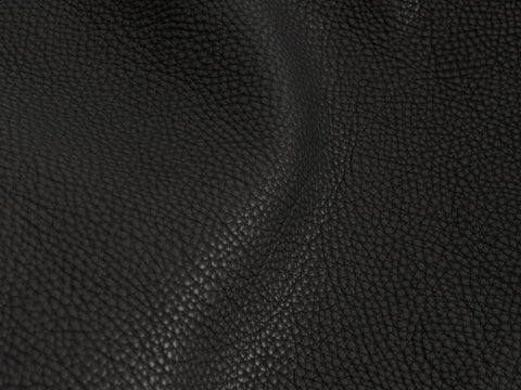 Pouch Large, Leather - Black/Black